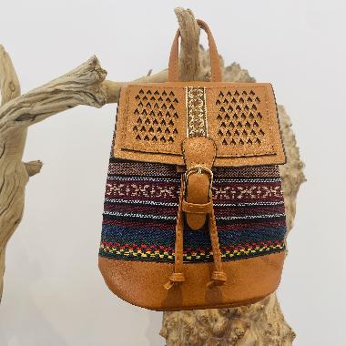 提花民族风背包