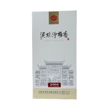 泥坑净雅香2006浓香型白酒39度固态法纯粮酒礼盒装